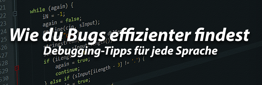 Wie du Bugs effizienter findest - Debugging-Tipps für jede Sprache - IT-Glossary